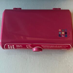 Caboodles Fuchsia Organizer
